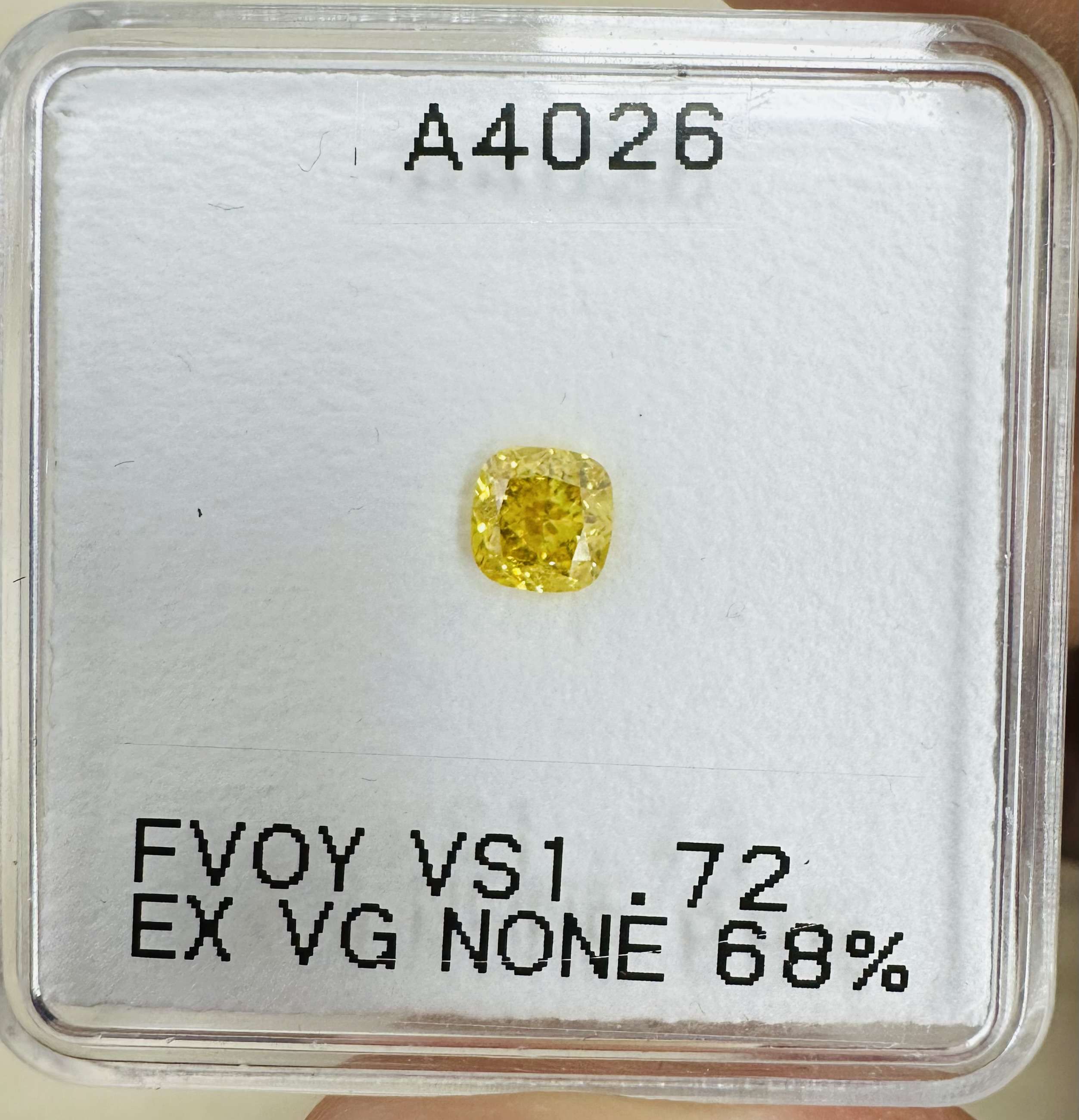 0.72ct Cushion SINGLE image 2 of 3