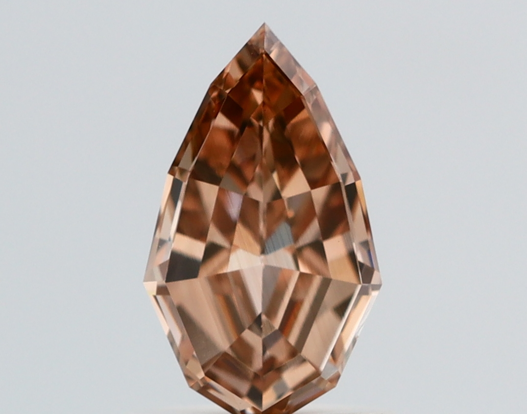 1.03ct PEAR STEP CUT SINGLE image 2 of 3