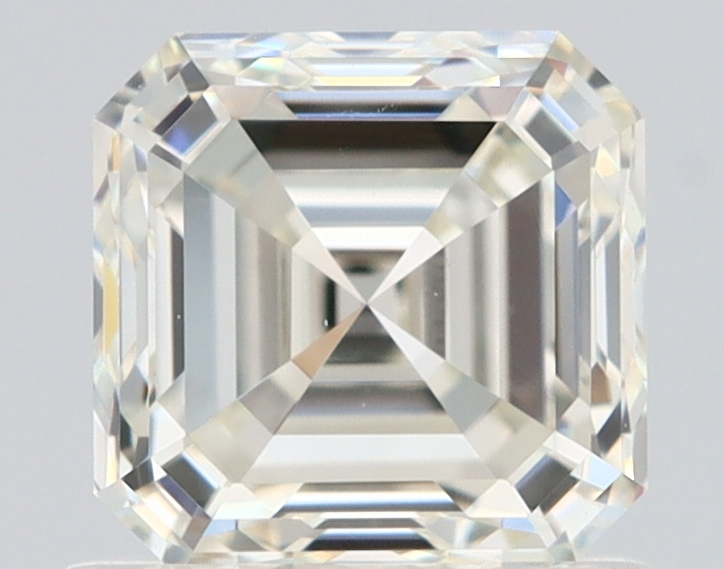 1.00ct SQUARE EMERALD CUT SINGLE image 3 of 4