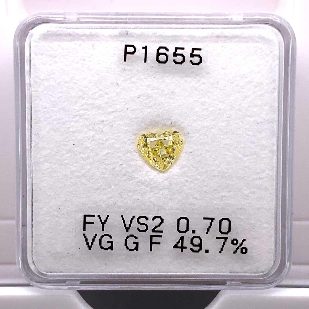 0.70ct Heart SINGLE image 2 of 3