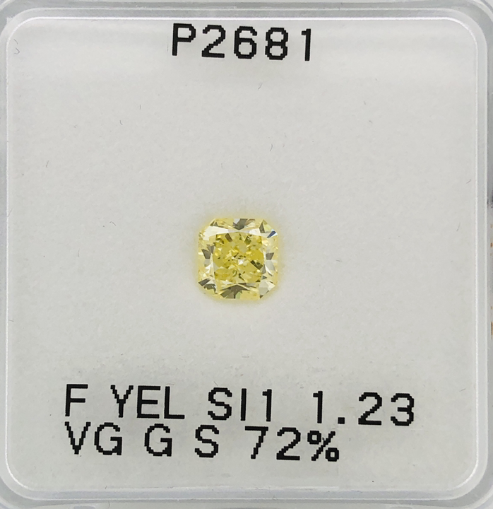 1.23ct Square SINGLE image 3 of 4