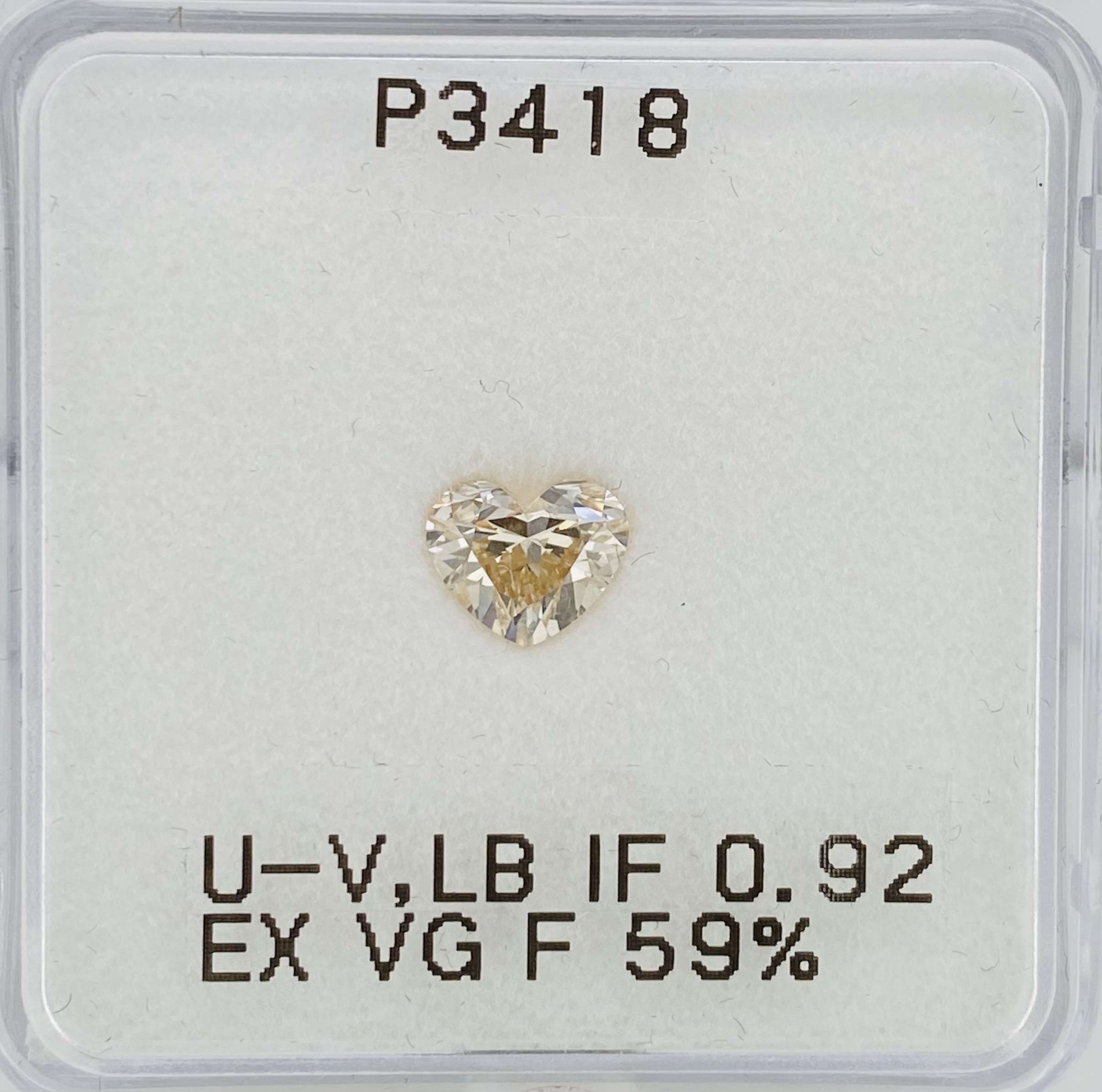 0.92ct Heart SINGLE image 3 of 4