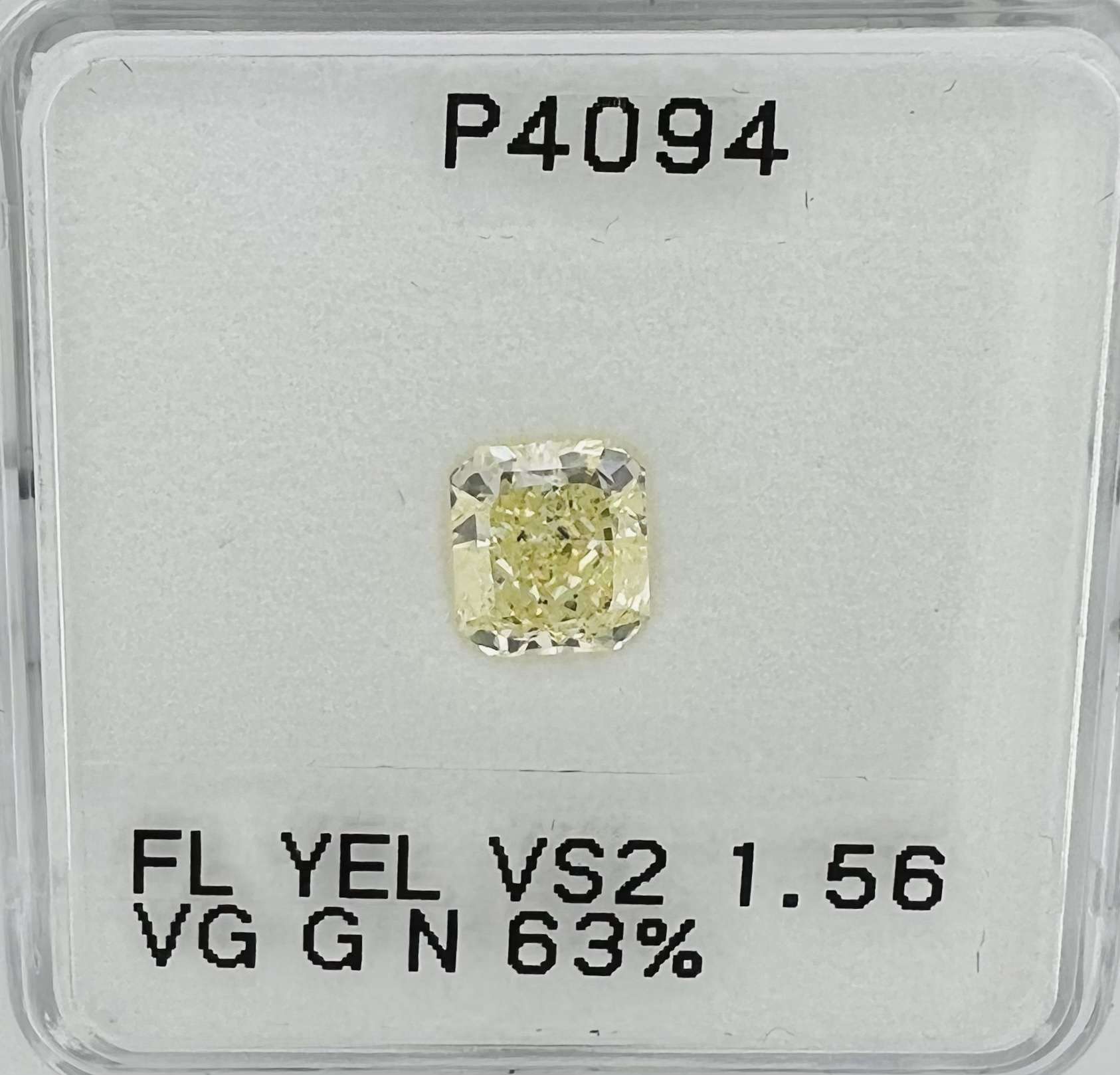 1.56ct Radiant SINGLE image 2 of 3