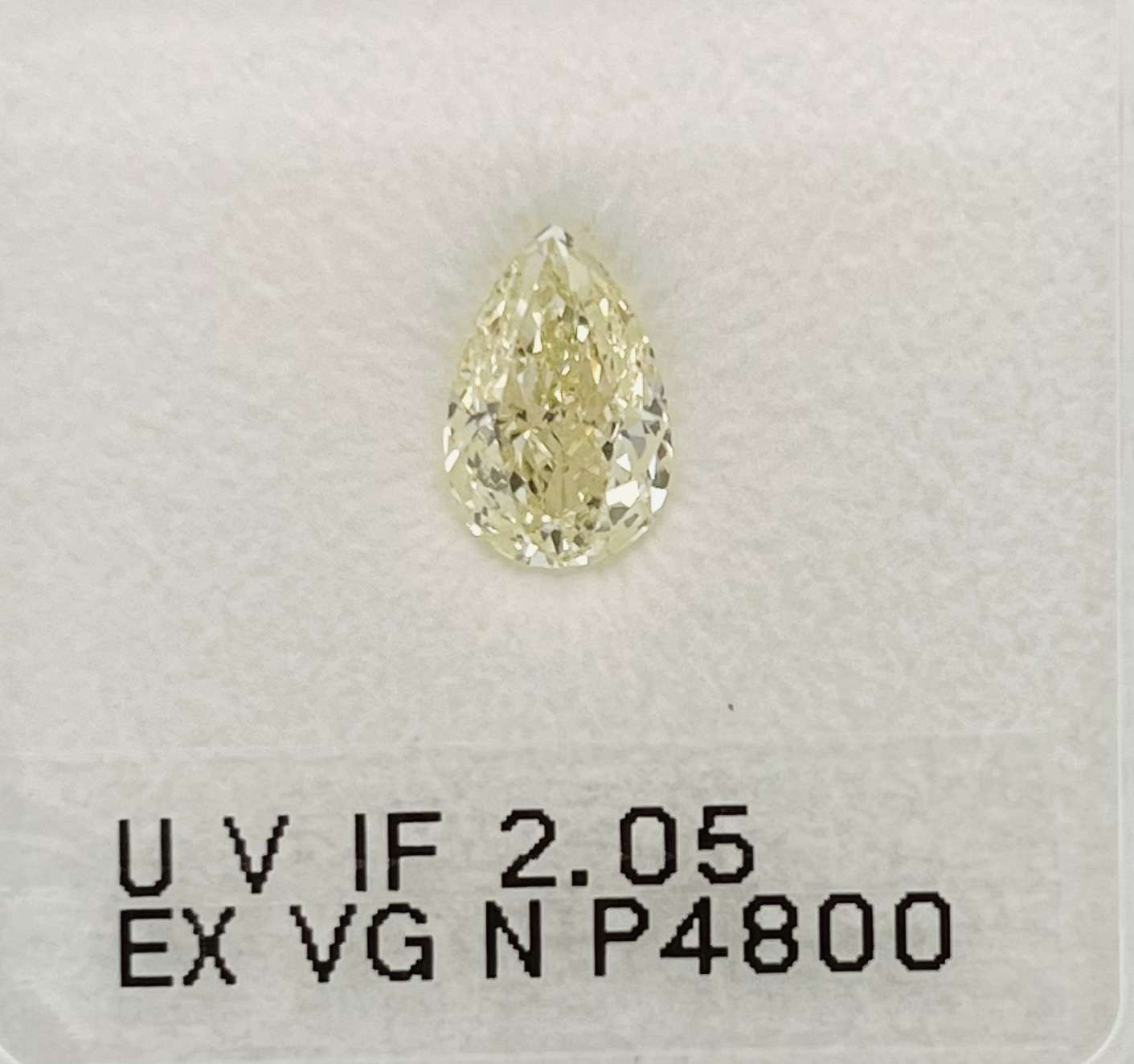 2.05ct Pear SINGLE image 2 of 3