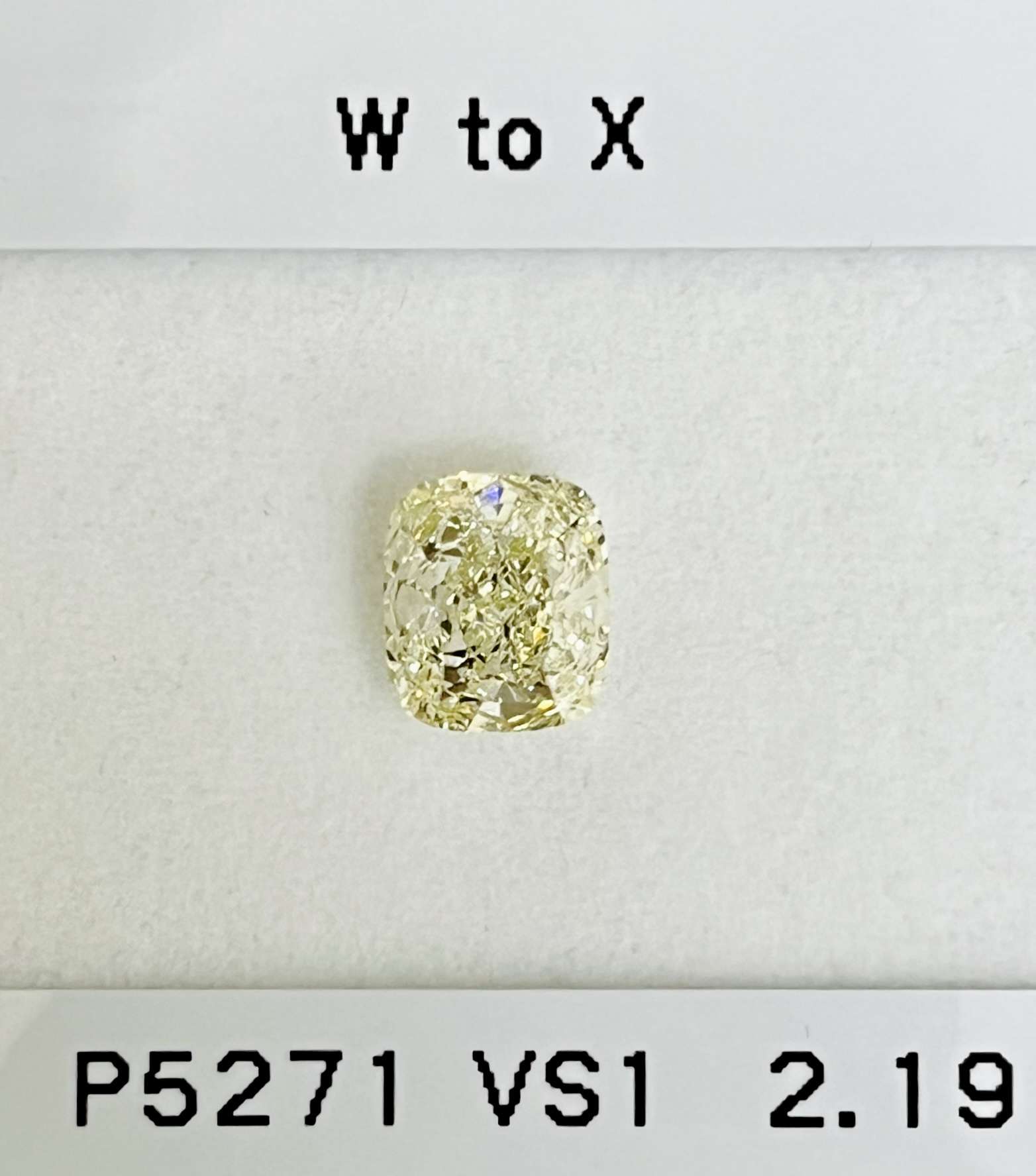 2.19ct Cushion SINGLE image 2 of 3