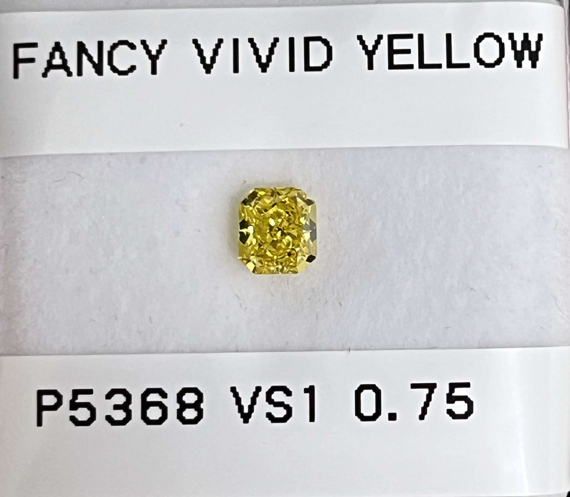0.75ct Radiant SINGLE image 2 of 3