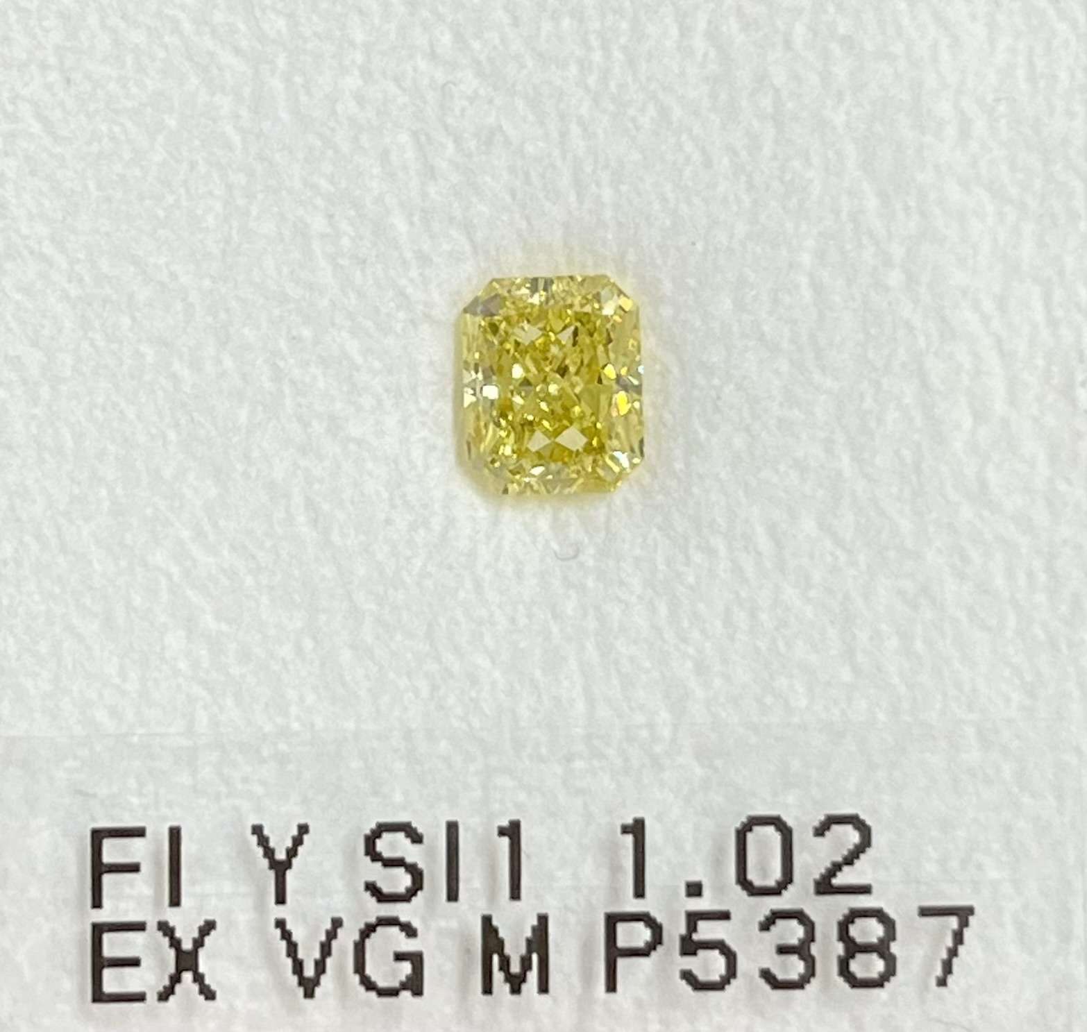 1.02ct Radiant SINGLE image 2 of 3