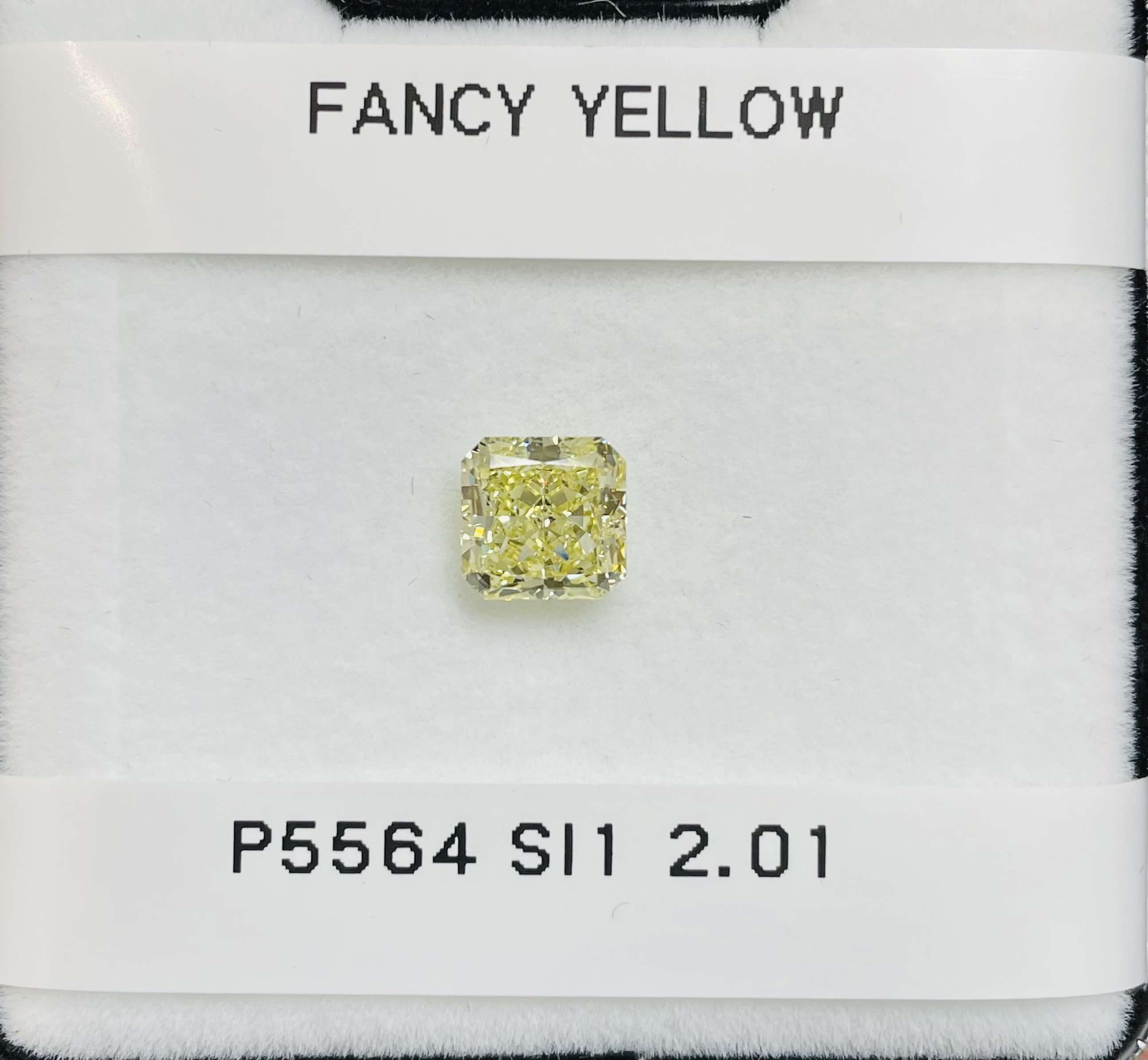 2.01ct SQUARE RADIANT SINGLE image 2 of 3
