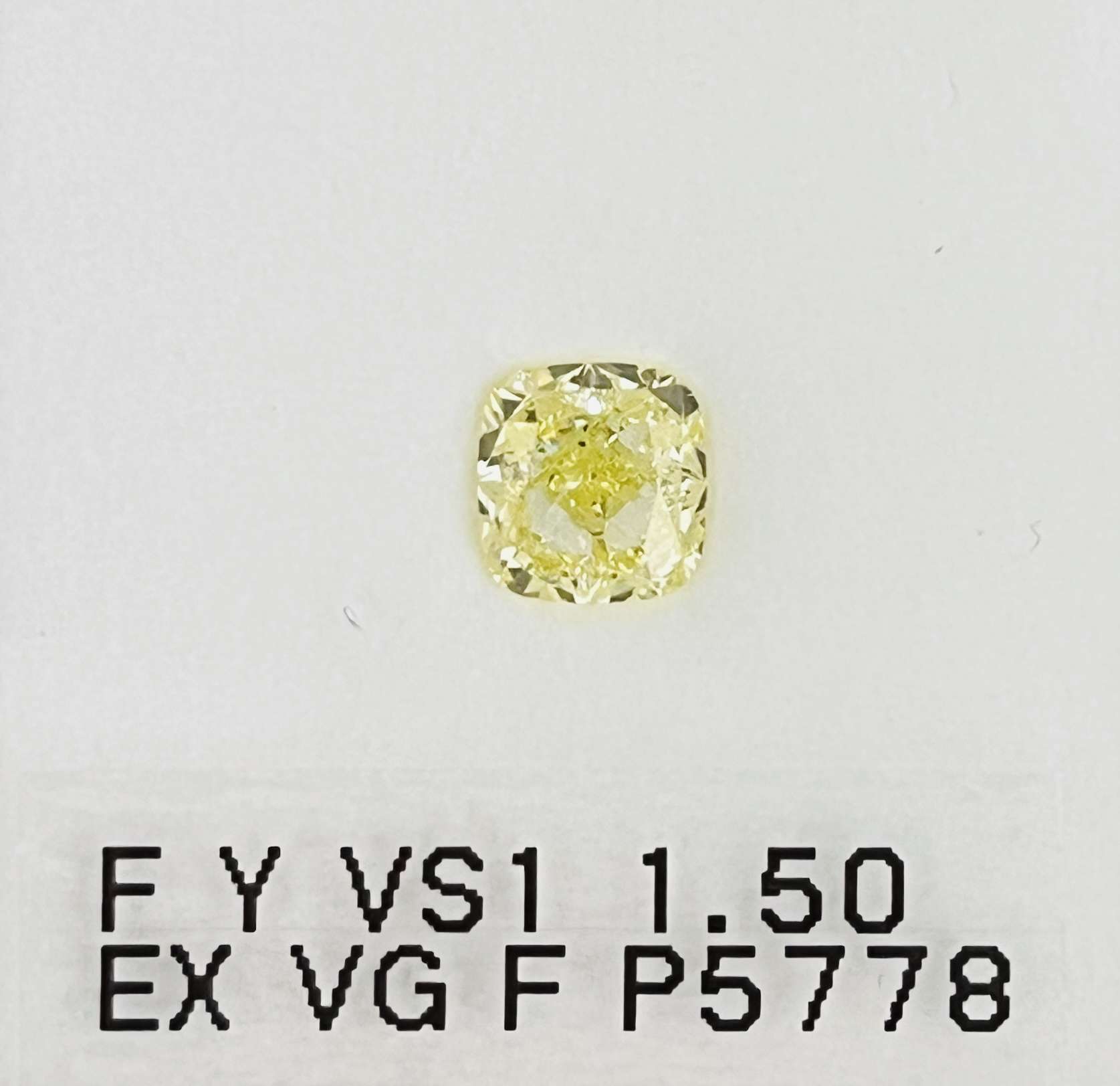 1.50ct Cushion SINGLE image 2 of 3