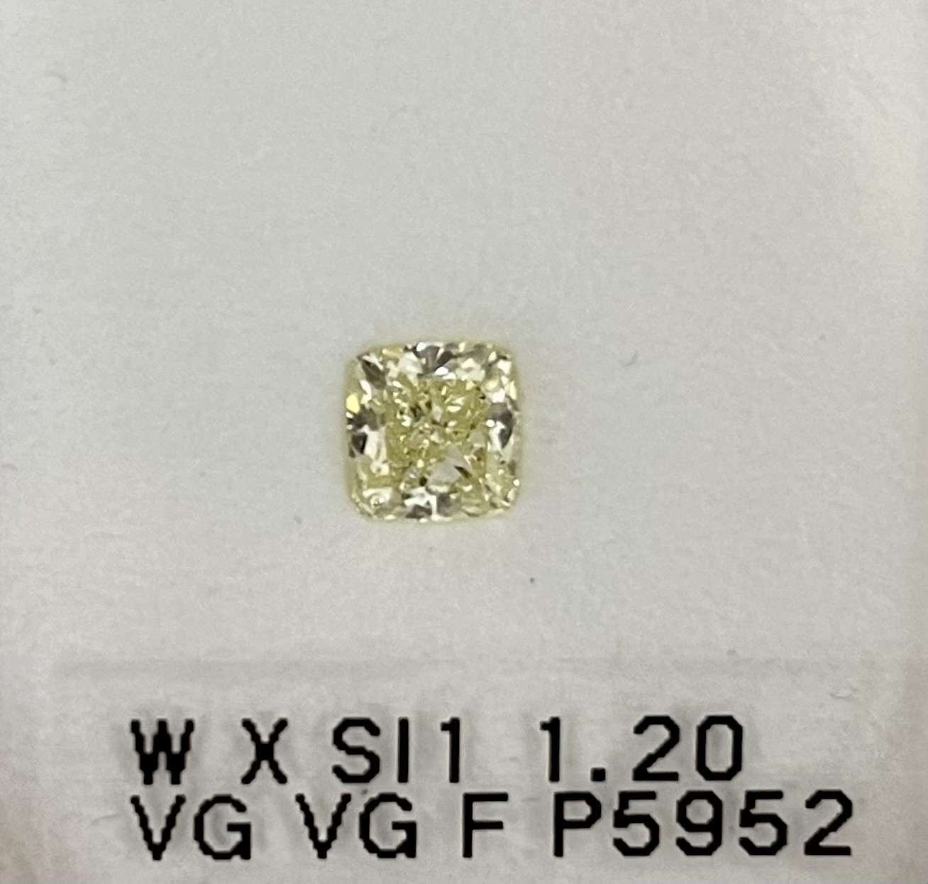 1.20ct Cushion SINGLE image 2 of 2